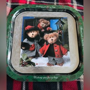 Boyds Bears Collection Christmas‎ Tin Tray